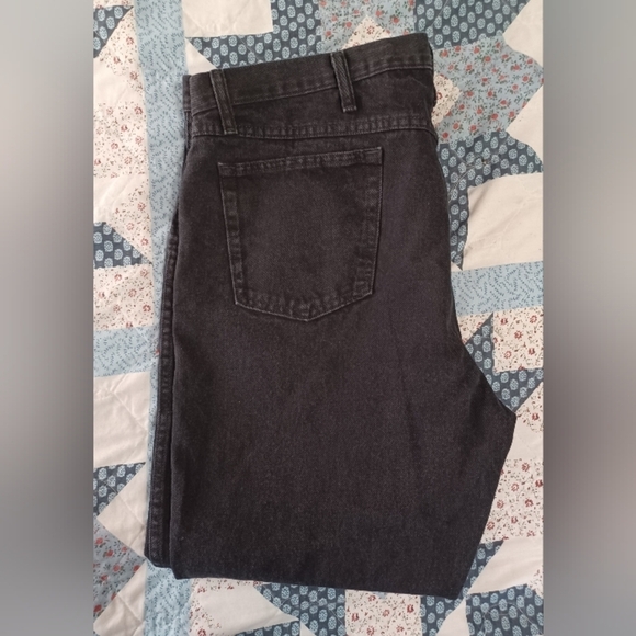 A Rustler Black Relaxed Denim Jeans - Picture 2 of 6